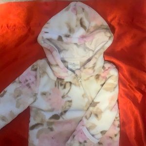 Baby Girl Fuzzy Coat